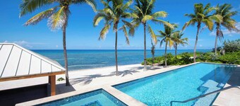 Envision: Renovated Beach Villa w/ Private Pool, Jacuzzi, & Backyard Snorkeling