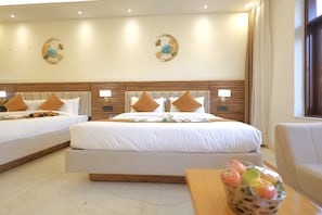 Family Double Room | Soundproofing, free WiFi - Shree radha heritage (Haridwar)