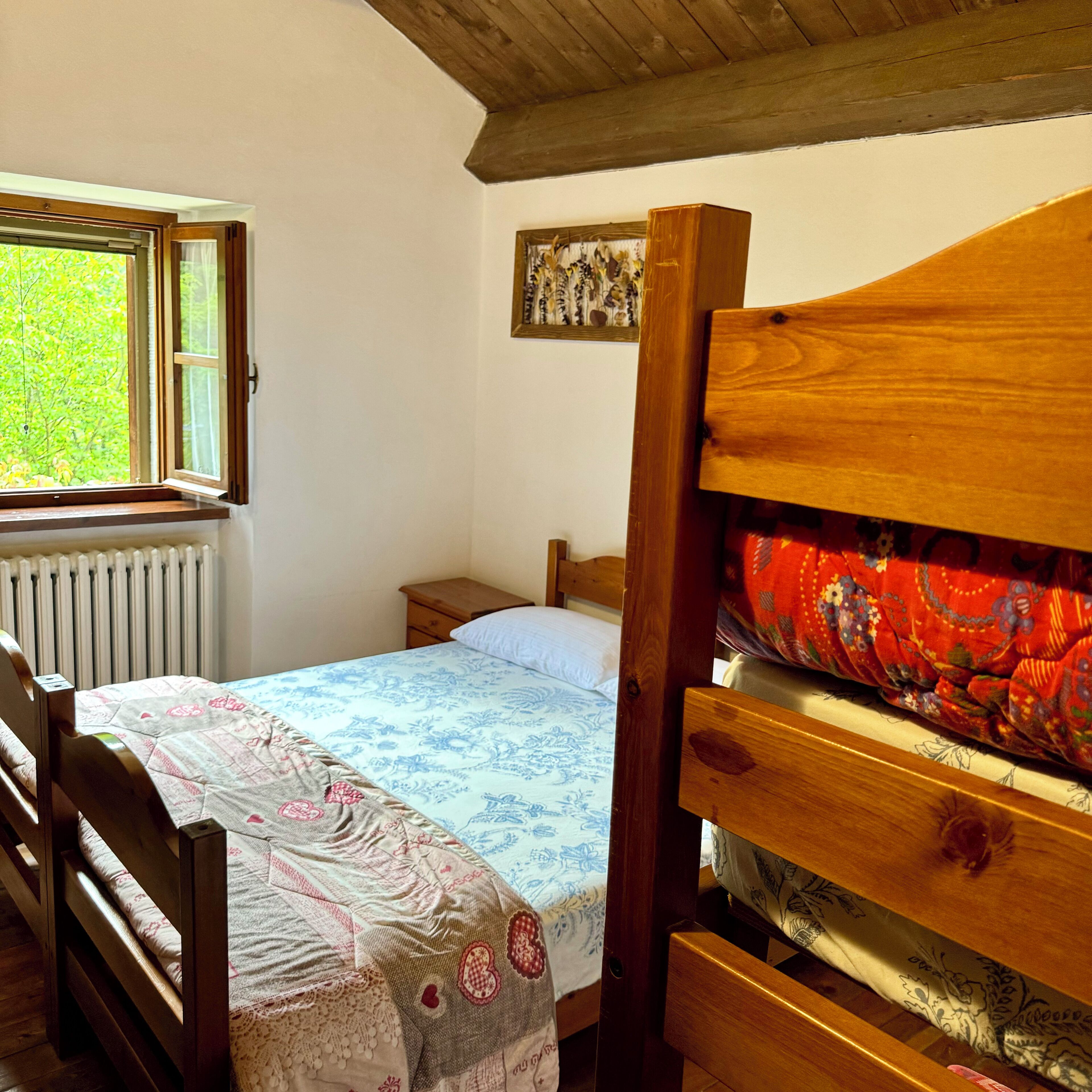 Chambre Quadruple, vue montagne