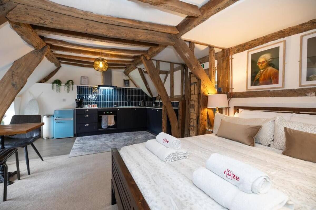 Budget Traditional Studio - Shared Bathroom | Egyptiske bomuldslagner, premium-sengetøj