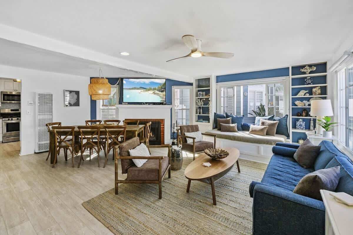 Smart-TV, peis og kontorer