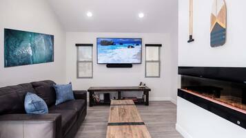 Smart TV, fireplace, offices