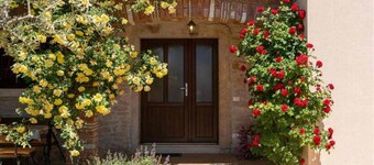 Typical Istrian stone house,6 persons,beautiful panoramic view of the sea,garden