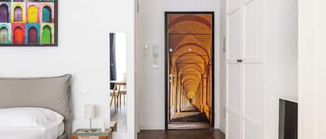 Interior entrance