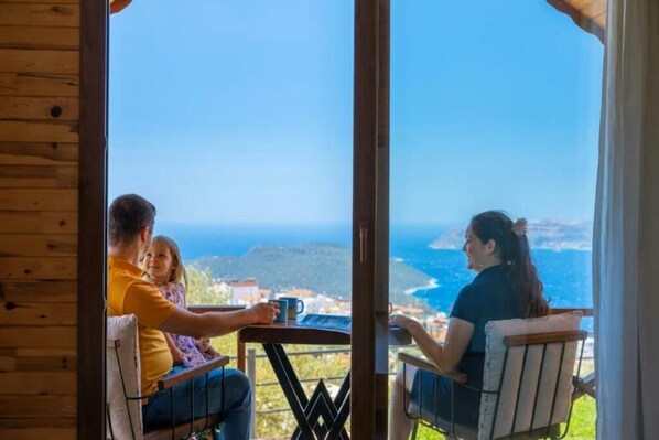 Vue depuis l’hébergement