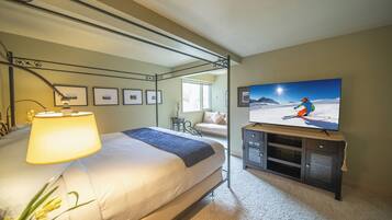 3 slaapkamers, een strijkplank/strijkijzer, wifi, beddengoed