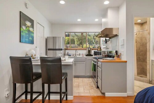 Retreat Studio with Private Patio and Full Kitchen located on the central coast.