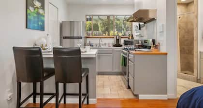 Retreat Studio with Private Patio and Full Kitchen located on the central coast.