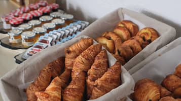 Kontinental morgenmad hver dag mod et gebyr