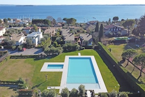 Aerial view - Residence Moniga Porto 1-08 by Wonderful Italy (Moniga del Garda)