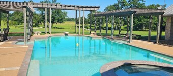  Sanita Ranch with large pool, hot tub, game room and outdoor firepit.