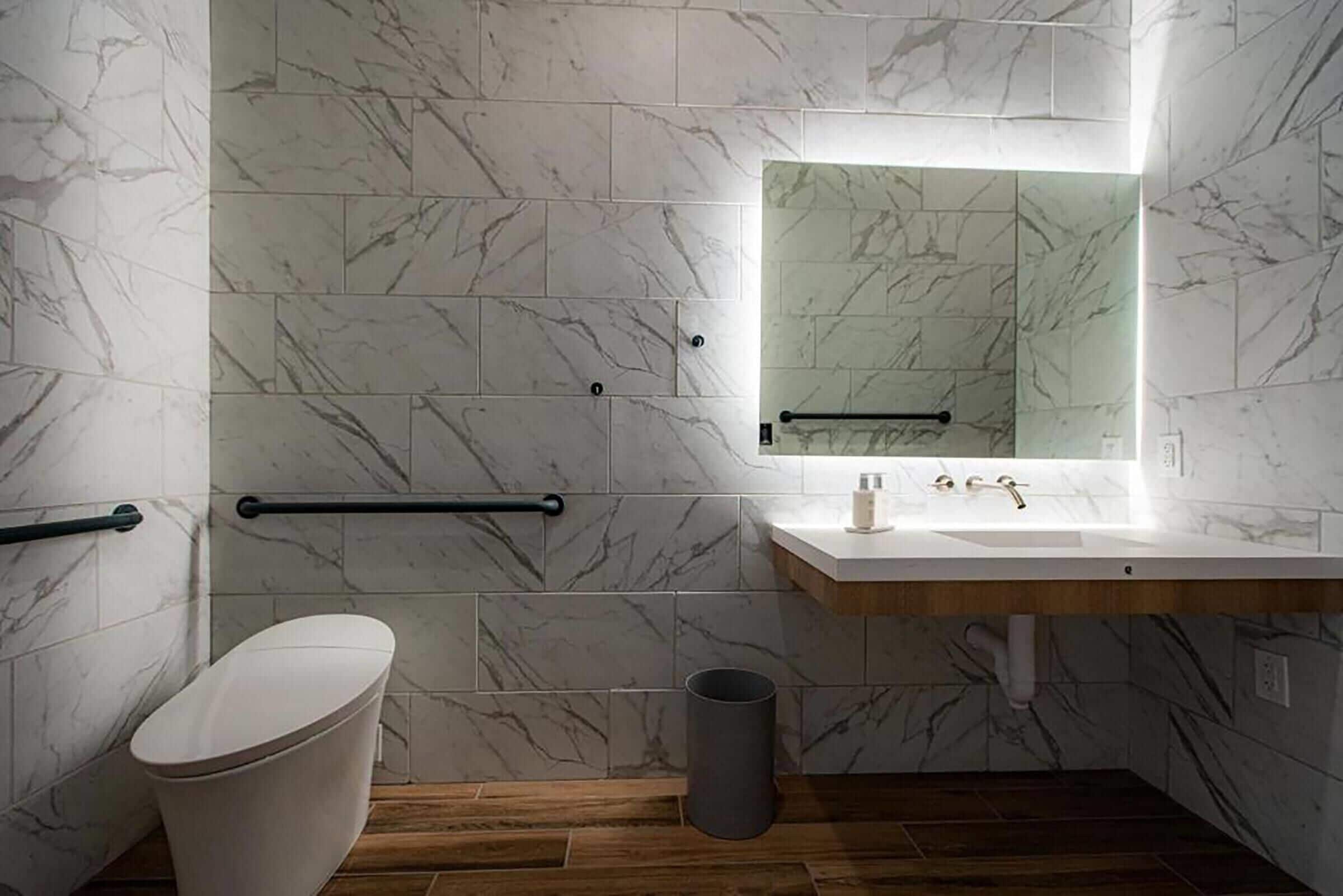 Produtos de toalete grátis 