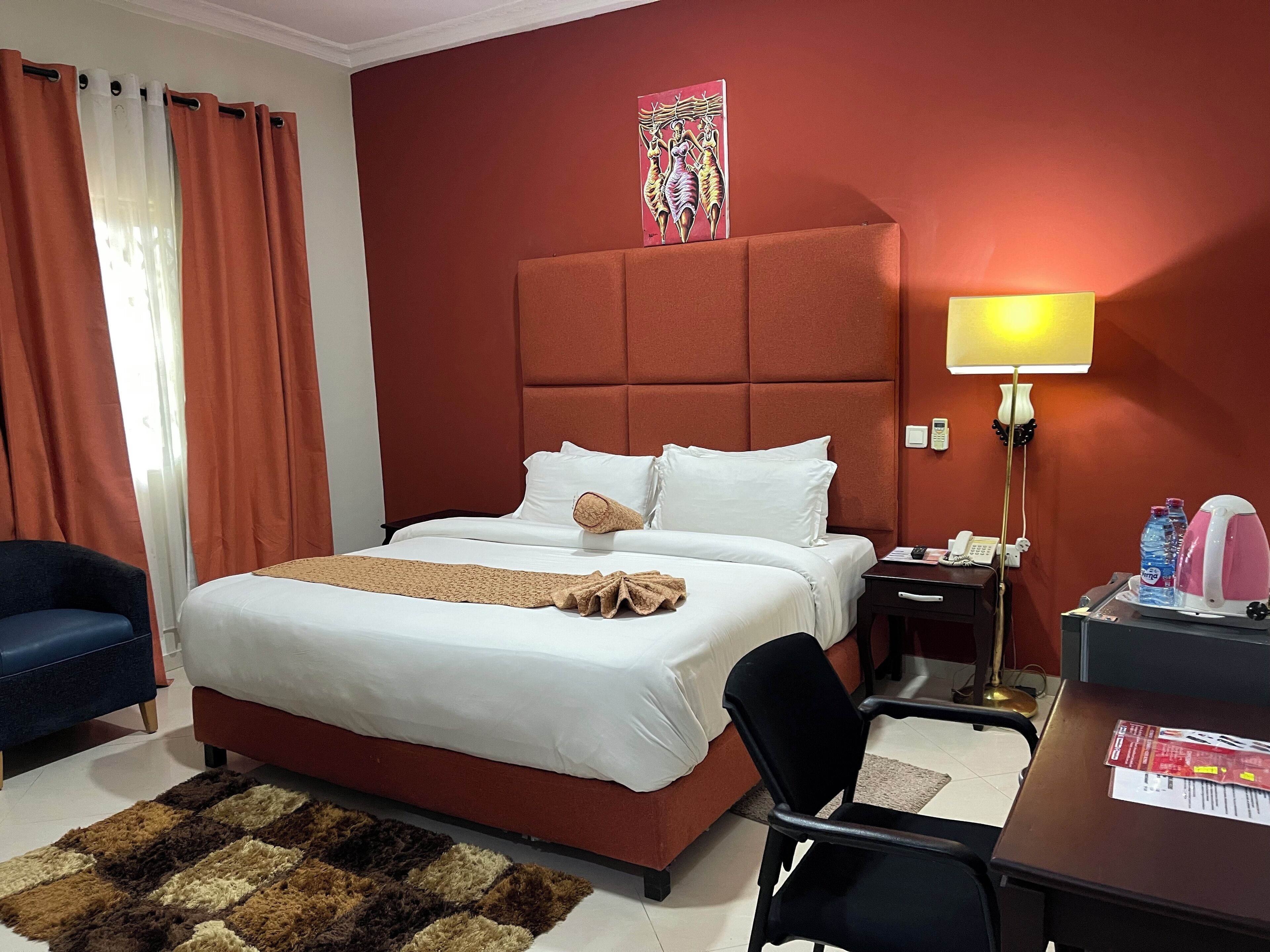 Habitación Confort doble, 1 cama de matrimonio, balcón, vistas a la montaña | Baño