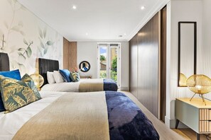 2 dormitorios, tabla de planchar con plancha, Internet y ropa de cama