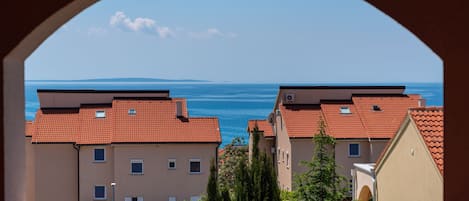Blick von der Unterkunft
