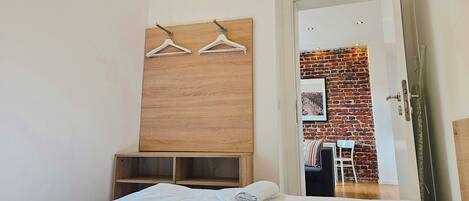 1 間睡房、熨斗/熨衫板、Wi-Fi、床單