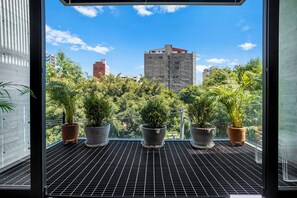 Terrace/patio - 23-401 2BR with a Balcony Roma Norte (Mexico City)