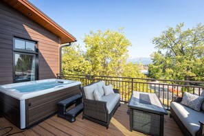 Bain à remous extérieur
