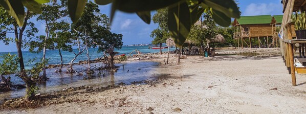 Front of property - Hostel villa luz beach (Isla Tintipán)