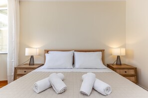 2 bedrooms, iron/ironing board, bed sheets - Vista Fortezza - Two Bedroom Apartment, Sleeps 4 (Corfu)