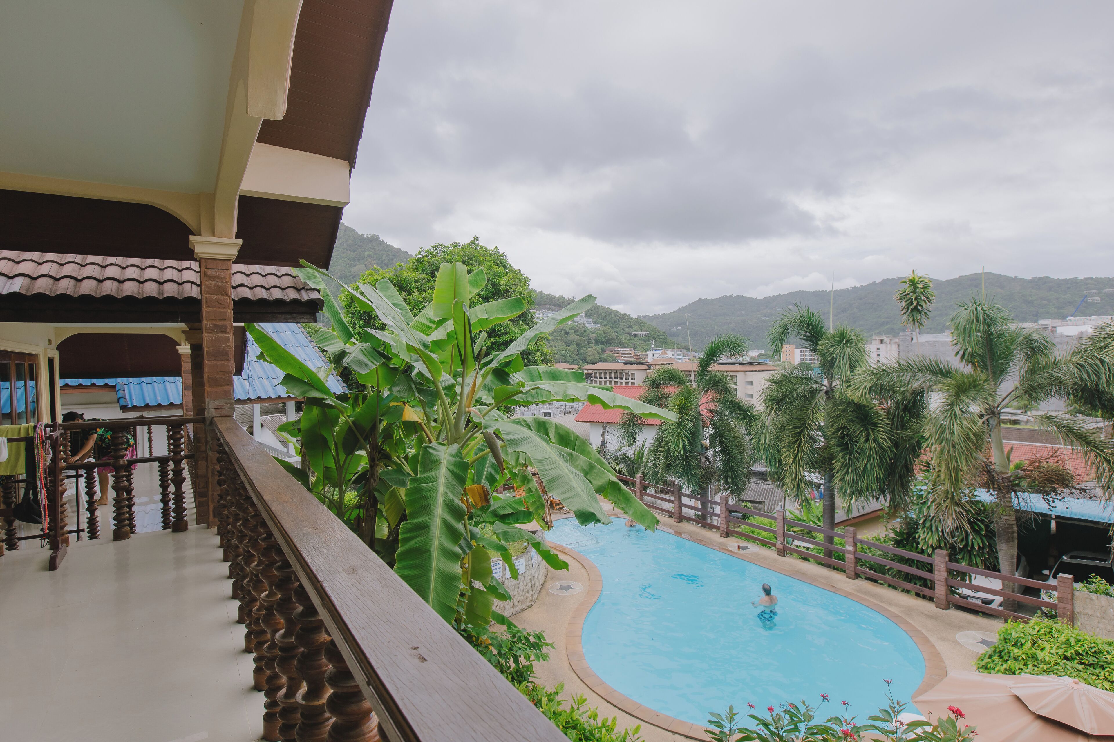 Large Bungalow Pool Access Kitchenette | View from room