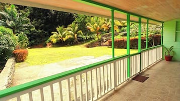 Estudio básico, vista a la montaña | Vista del balcón
