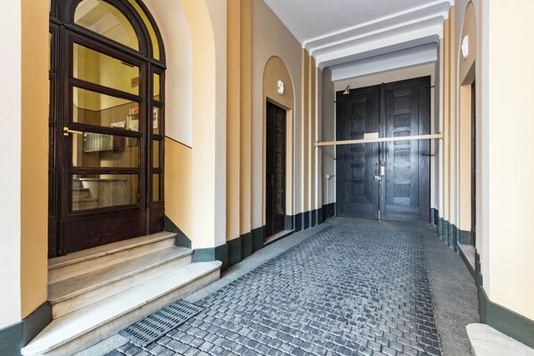 Entrada de la propiedad