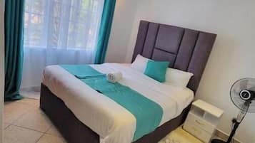 1 bedroom, WiFi, bed sheets