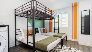 Desk, iron/ironing board, free WiFi, bed sheets