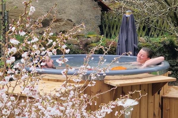 Bain à remous extérieur