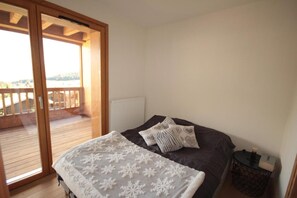 2 bedrooms, WiFi - 80m from ski slopes, 2nd floor, view mountain, balcony, parking, tv, ski locker, 50m², Les Saisies (Hauteluce)