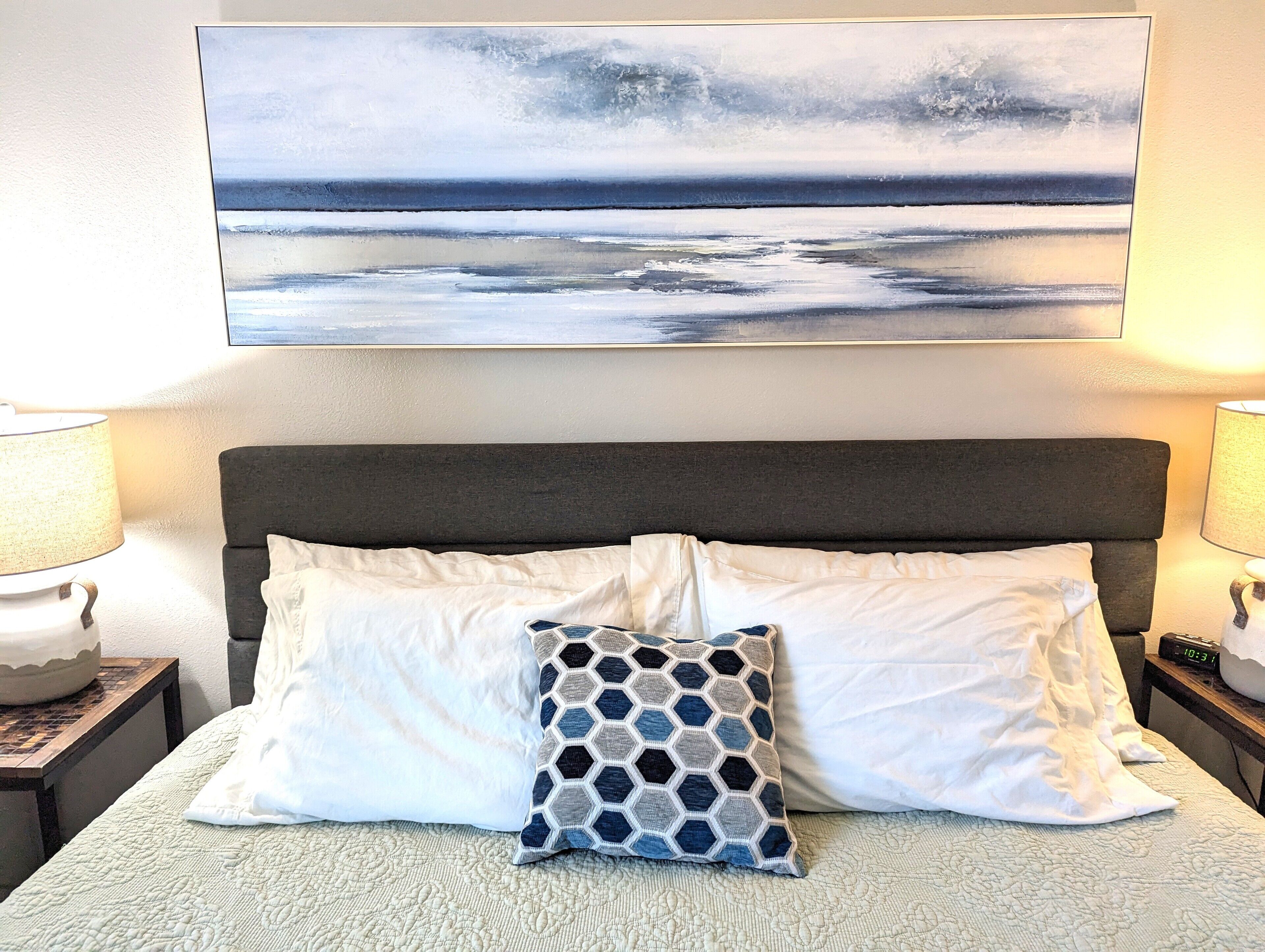1 habitación, tabla de planchar con plancha, cuna de viaje y wifi 
