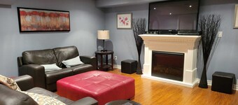 Entire 1 bedroom basement suite with separate entrance in North Oshawa