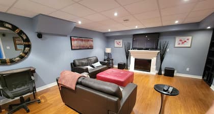 Entire 1 bedroom basement suite with separate entrance in North Oshawa