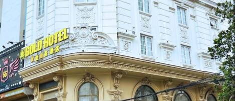 Fassade der Unterkunft