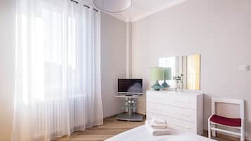 Leilighet | 2 soverom, strykejern/-brett, barnesenger og wi-fi (inkludert)