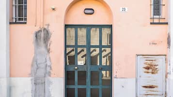 Overnatningsstedets facade