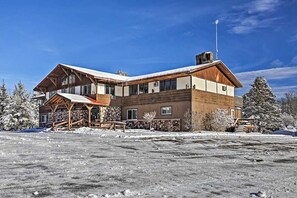 Exterior - Dog Friendly main level king room inside the Lodge at North Ironwood Acres resort. (Ironwood)