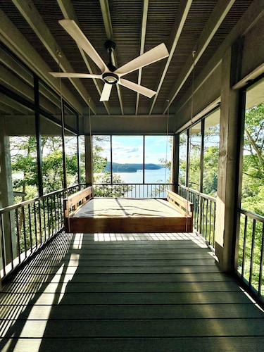 One of a Kind! Stunning Treetop Mansion on Smith Lake - Sleeps 22!