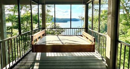 One of a Kind! Stunning Treetop Mansion on Smith Lake - Sleeps 22!