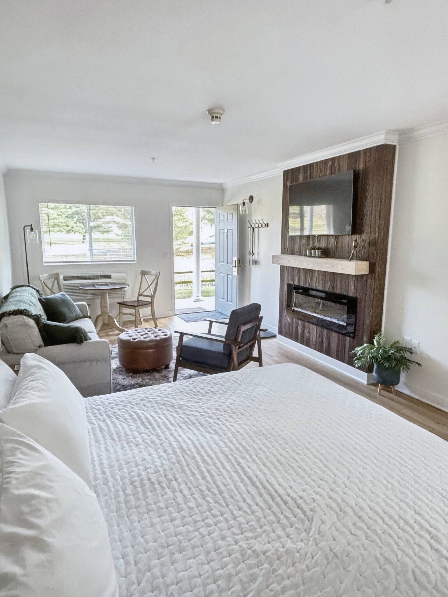 1 makuuhuone, silitysrauta/-lauta, ilmainen Wi-Fi, vuodevaatteet