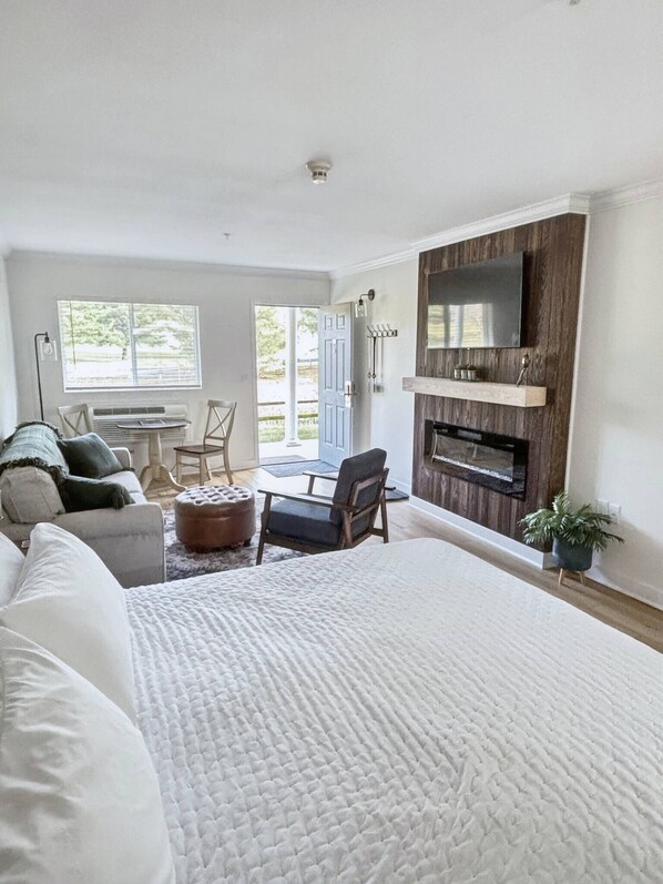 1 habitación, tabla de planchar con plancha, wifi gratis y ropa de cama 