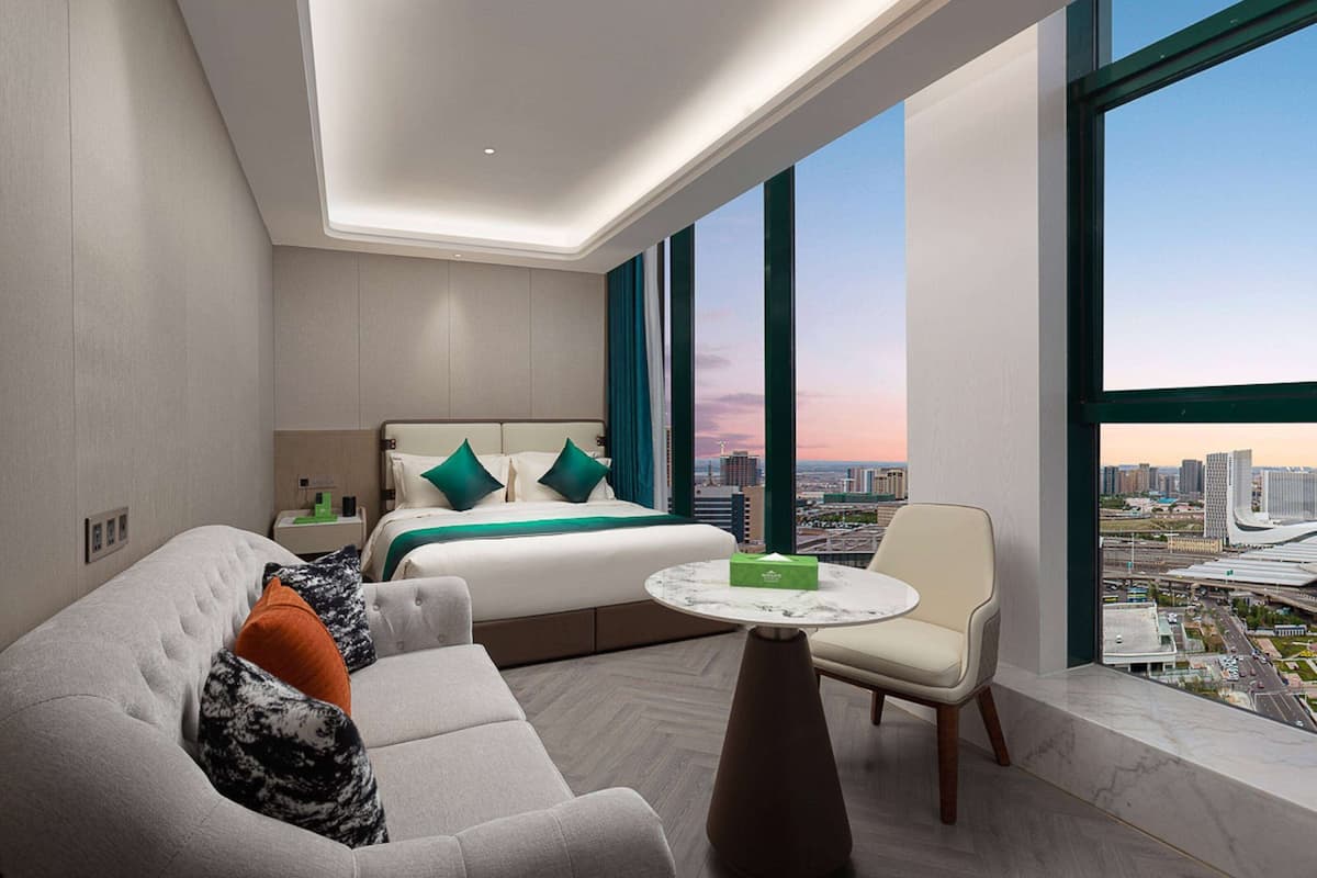 Chambre Supérieure, 1 très grand lit et 1 canapé-lit, non-fumeur
