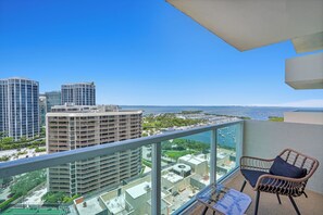 Comfort Studio, Balcony, Ocean View | Balcony - Beautiful Blue Gold Studio Ocean View (Miami)