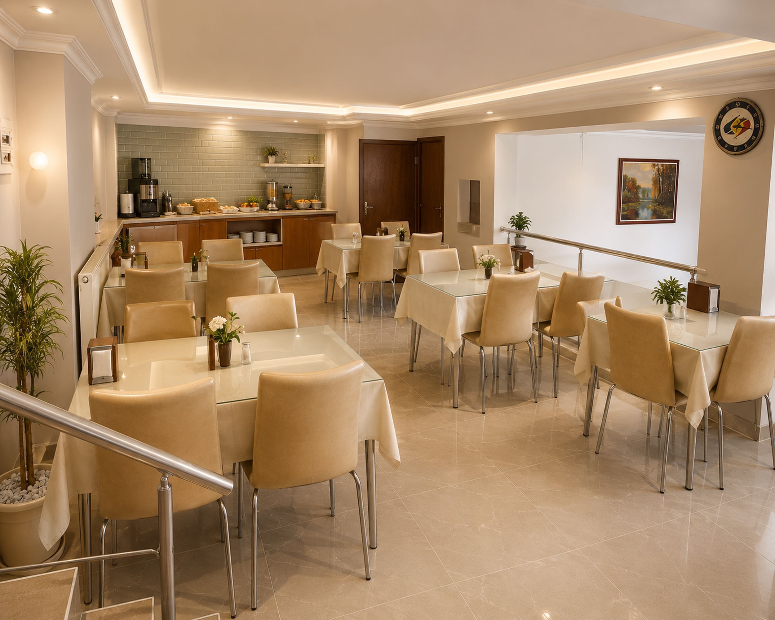 Breakfast buffet