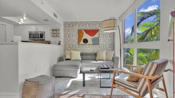 Comfort Condo, 2 Bedrooms, Balcony, Garden View | 2 bedrooms, iron/ironing board, free WiFi