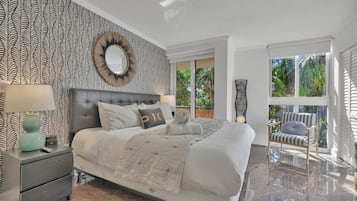 Appart'hôtel Confort, 2 chambres, balcon, vue jardin | 2 chambres, fer et planche à repasser, Wi-Fi gratuit