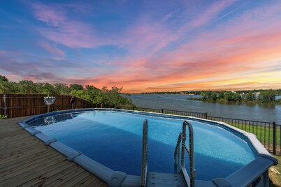 Lake House with Stunning Views & Pool in Fort Worth, TX