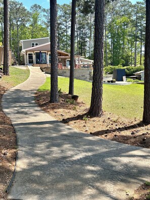 Enceinte de l’hébergement
