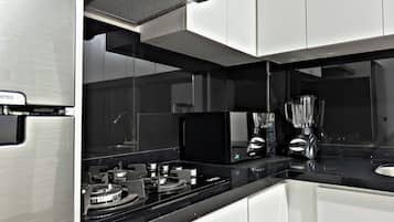 Microwave, oven, stovetop